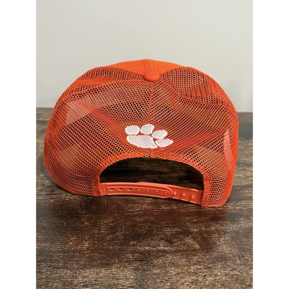 Nike Clemson Tigers Athletics Mens Hat Cap M/L Orange Snapback Adjustable NCAA - Picture 5 of 7